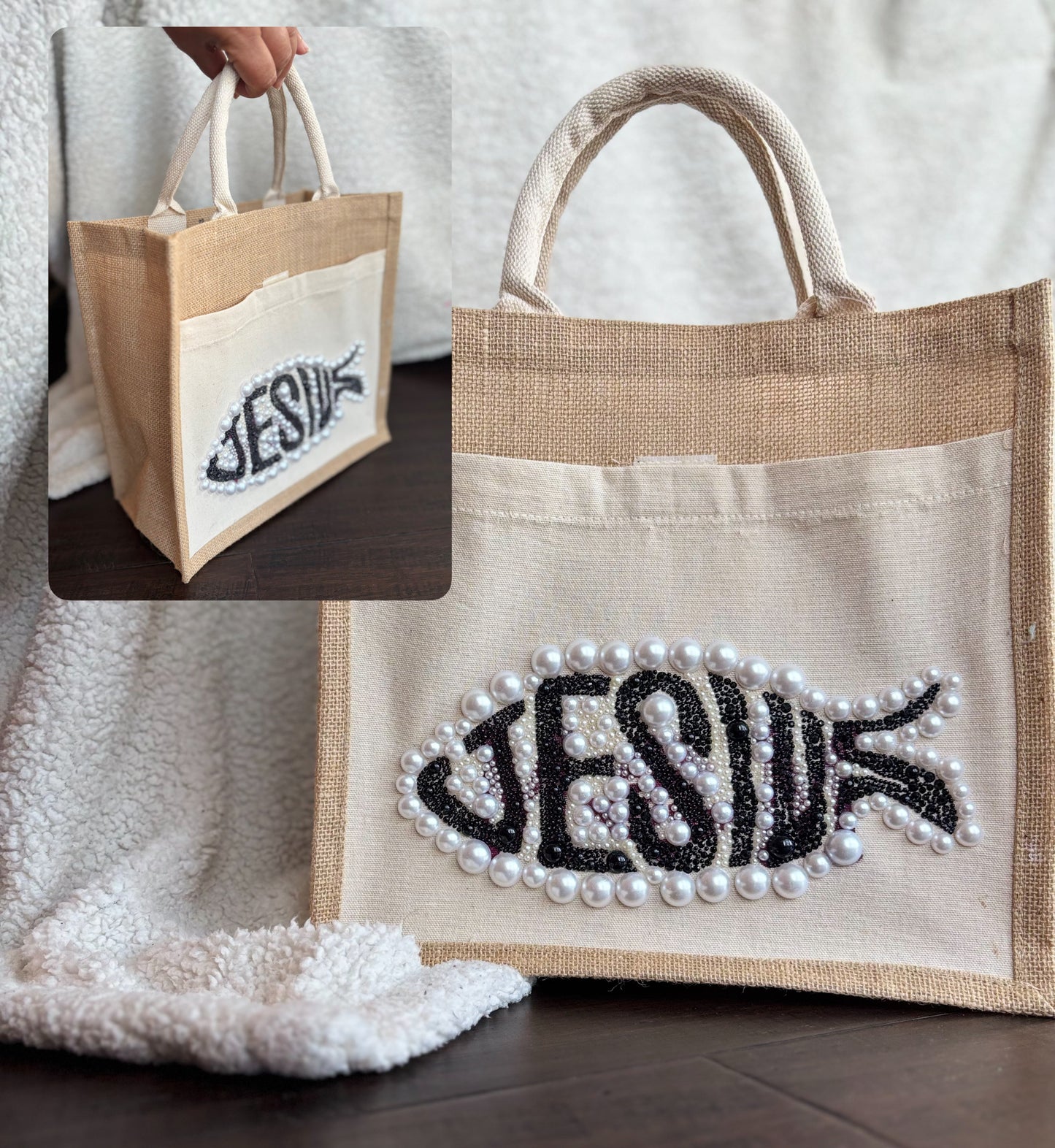 Jesus. Hand made Gemstones.