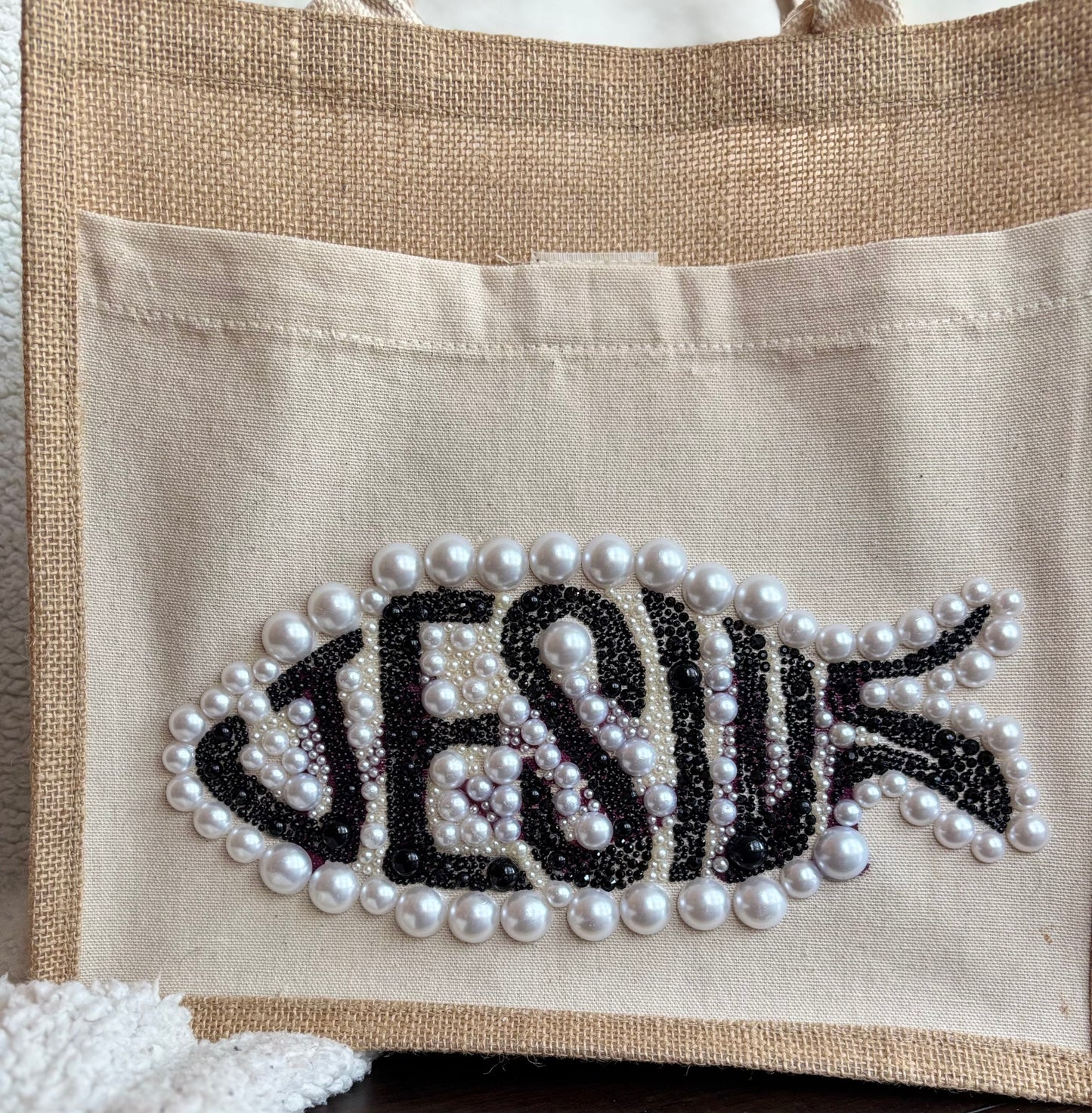 Jesus. Hand made Gemstones.